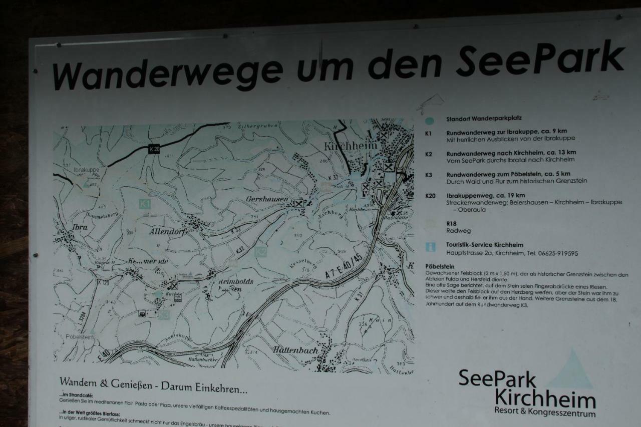 Ferienhaus "Gestiefelter Kater" Am See Im Bergland Kirchheim  Buitenkant foto